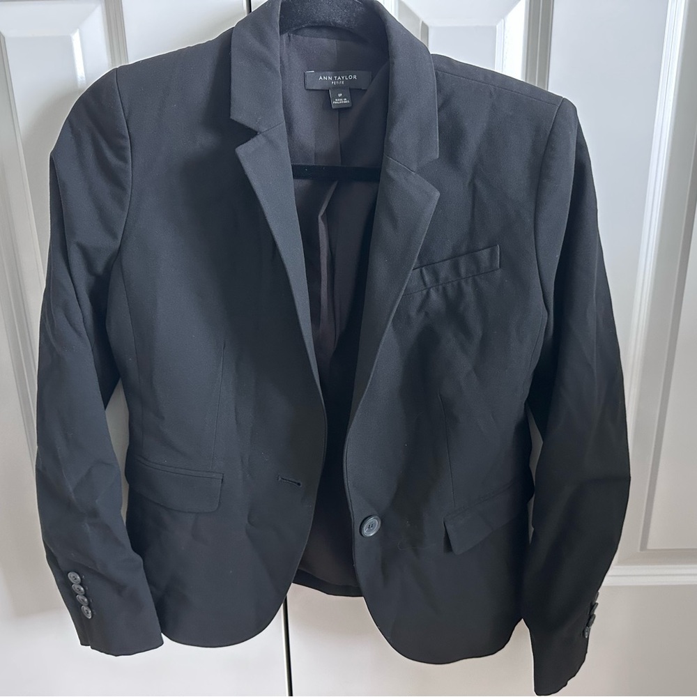 Ann Taylor Classic Black Blazer for Women